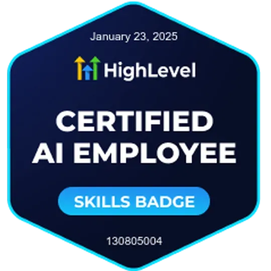 Maryam Automates HighLevel certification 4